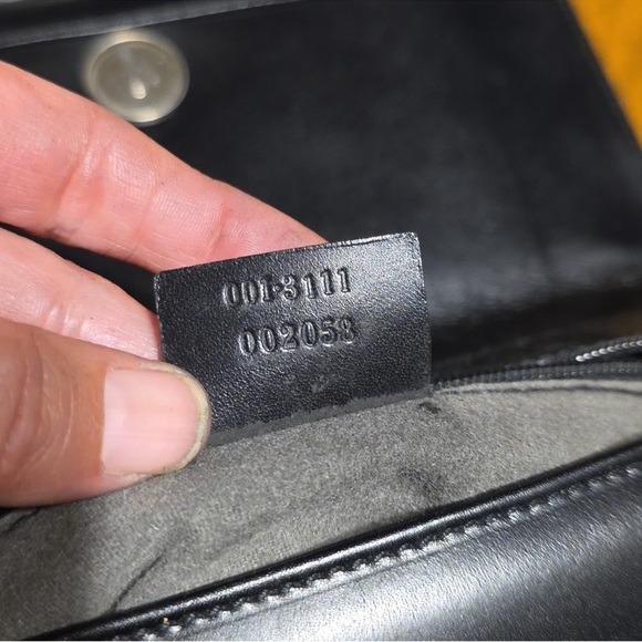 Gucci Vintage Tom Ford Black Crossbody Bag and Matching Wallet w/Silver Accents - Picture 10 of 16